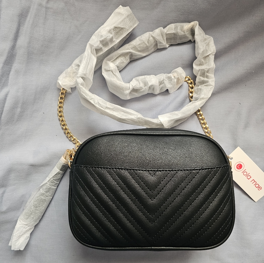Lola Mae Quilted Crossbody Bag
